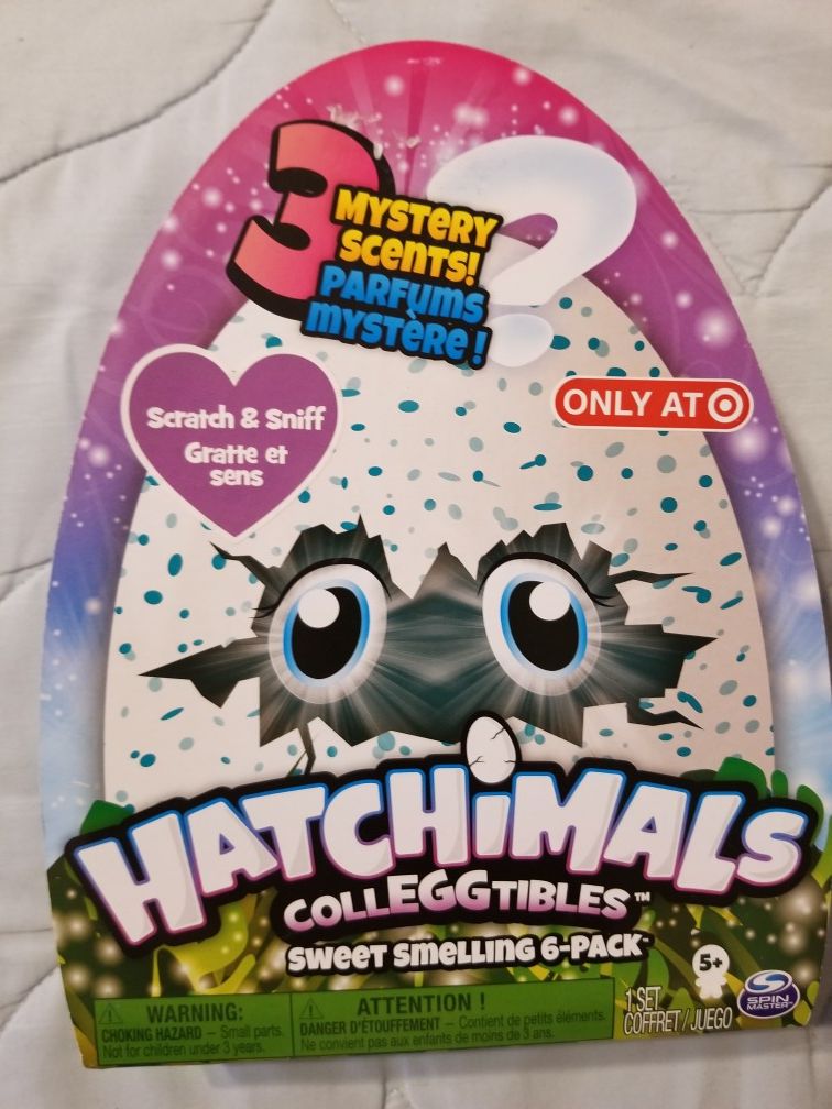 Mystery scratch and sniff Hatchimals