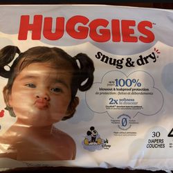 Huggies Sz 4 & 5