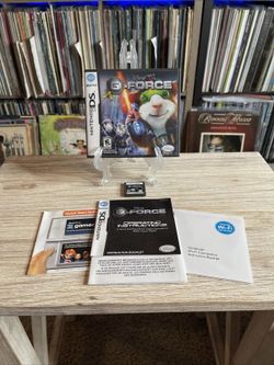 G-Force Nintendo DS, 2009 Disney complete cib with manuals  dsi