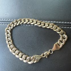 18k Gold Cuban Bracelet 
