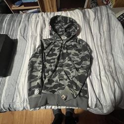 Bape Hoodie | Grey | Size : M