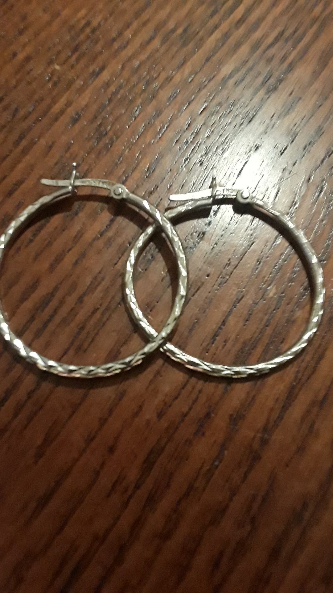 Gorgeous Sterling Silver 925 hoops