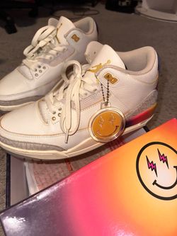 J Balvin x Air Jordan 3 “Medellín Sunset” Size 9