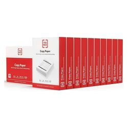 Unopened Case of TRU RED Copy Paper - 10 Reams (5000 Sheets)