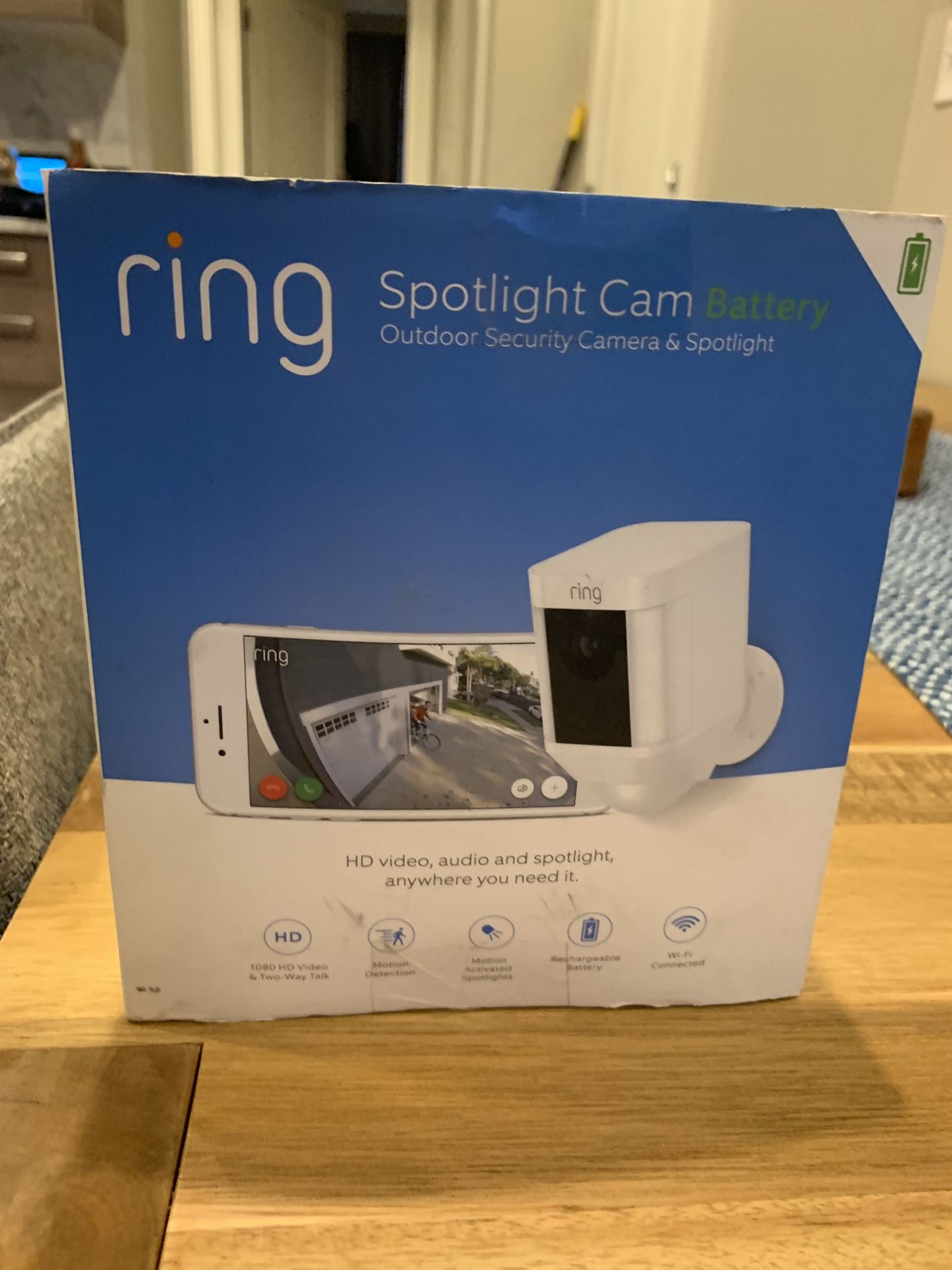 Ring Spotlight Cam outdoor security camera