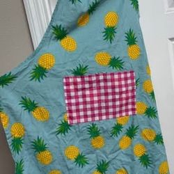Adult Apron with Pineapple Design just $5 