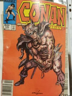 1984 vintage CONAN THE BARBARIAN COMIC