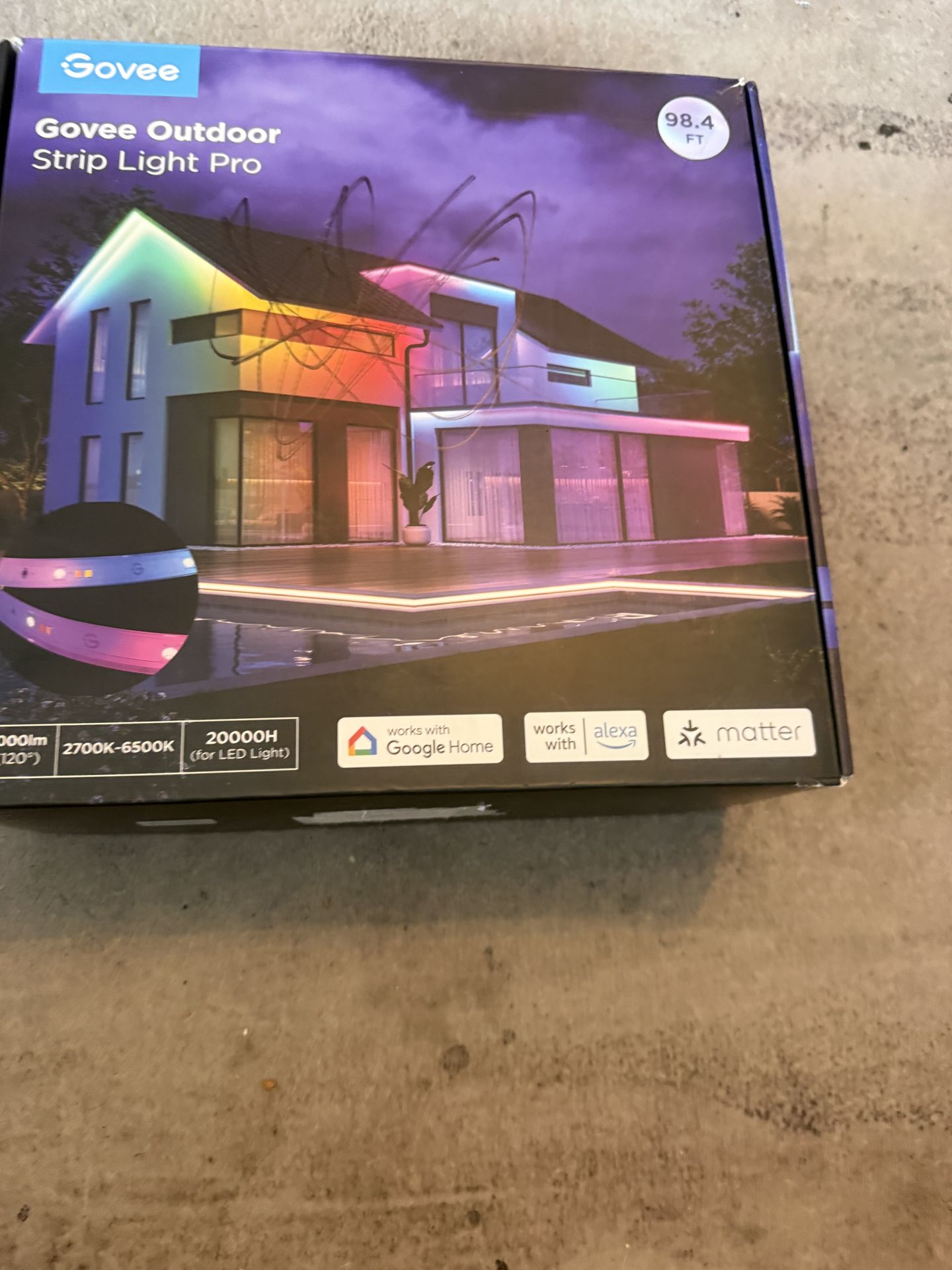 New govee strip lights pro box just messed up