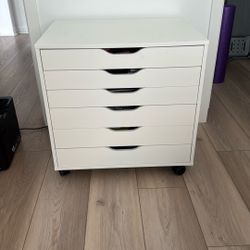 IKEA ALEX drawer unit on caster