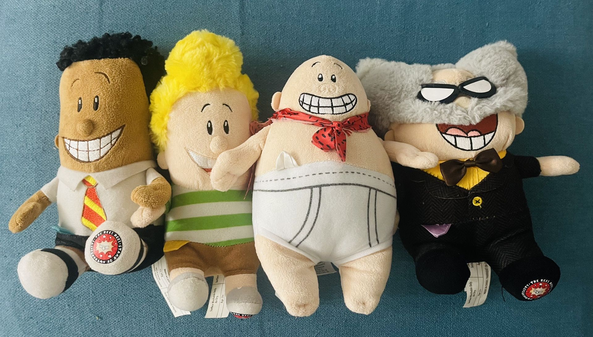 Harold, George, Professor Poopypants, and Captain Underpants!