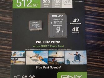 PNY Pro Elite Prime 512GB microSDXC Card