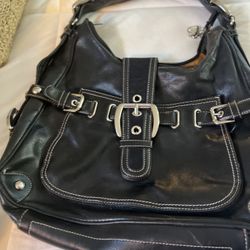 Kathy Van Zeland Leather Purse