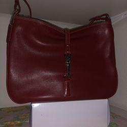 Coach Purse *red & *tan