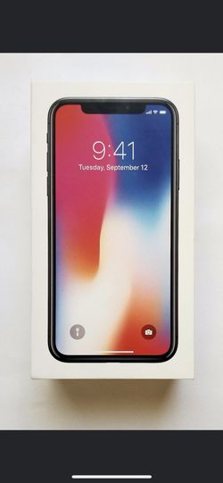 iPhone X unlocked with warranty