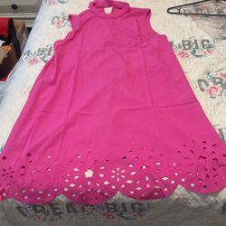 Beautiful Pink Dress For Breast Cancer Awareness Great Mothers Day Gift Month Or Anytime