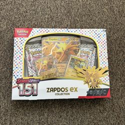 Pokémon 151 - Zapdos ex Collection