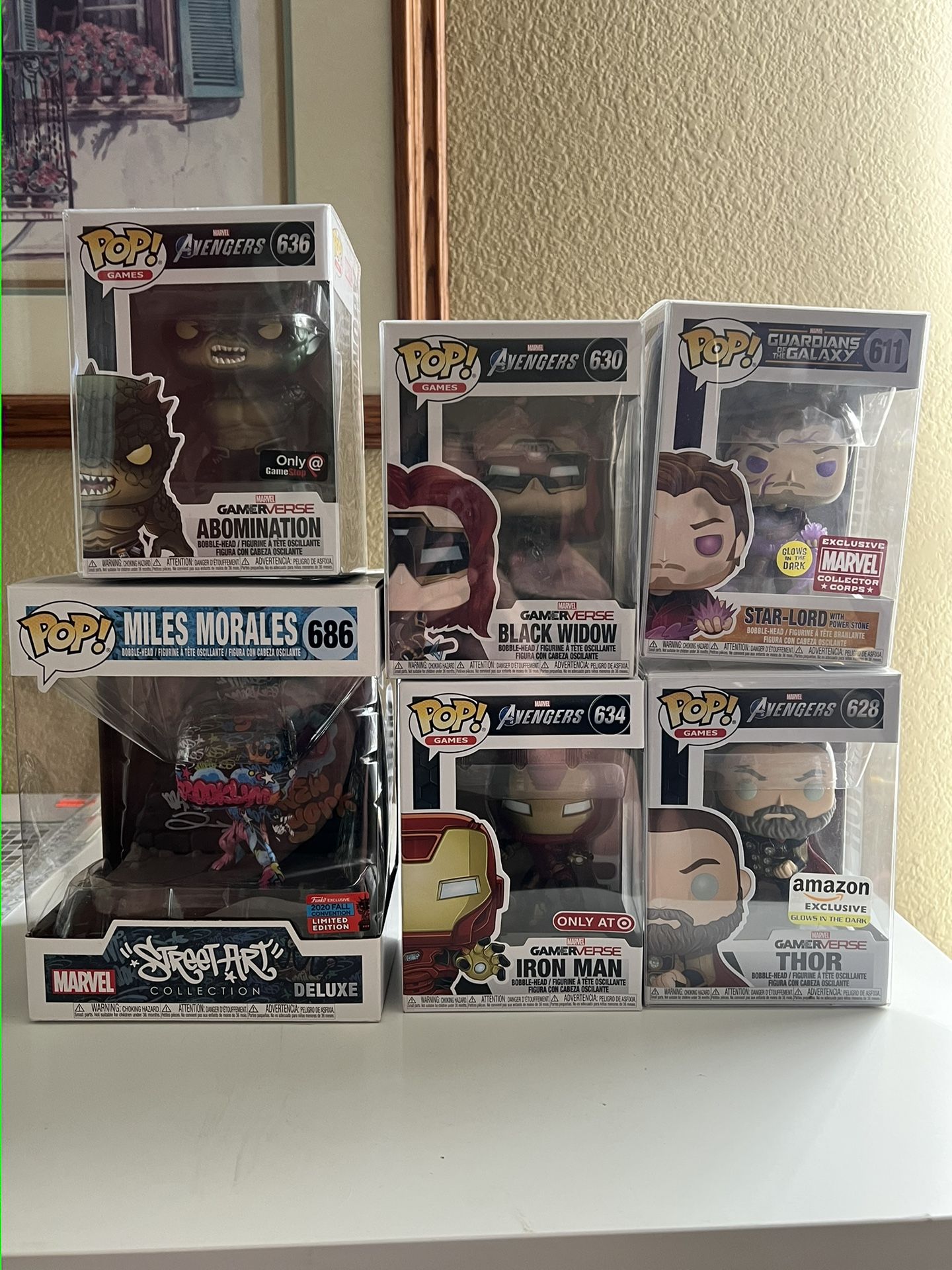 Marvel Funko Pops