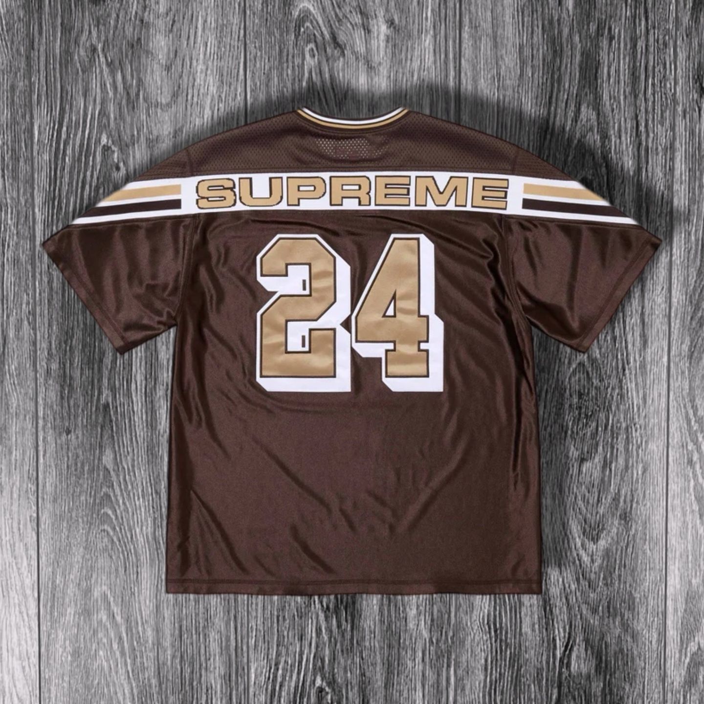 トップス Supreme Jacquard Rib Football Jersey Supreme Jacquard Rib Football Jersey (FW24) - $118