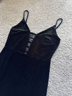 Forever 21 Velvet Strappy Bodycon Dress (Size S) - LOCAL MEETUP ONLY