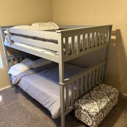 Full size Bunk Beds Wood