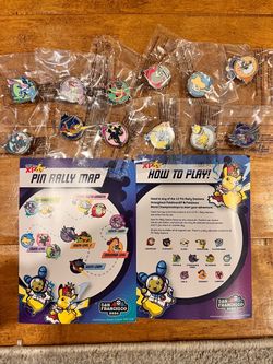 2026 Pokemon XP World Championship - 12 pins! Full set!