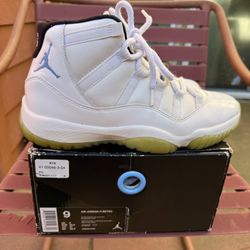 Jordan Retro 11 Legend Blue Sz 9 USED 2014