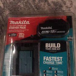 MAKITA 18V LXT LITHIUM-ION STARTER PACK