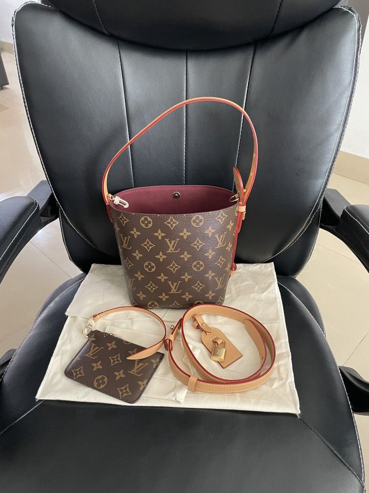 Louis Vuitton All In Bb Monogram Brown Should Bag
