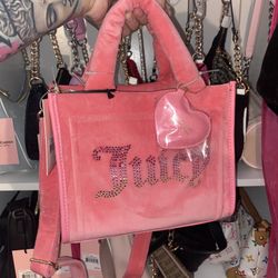 Juicy Couture Hot Pink Tote Bag 
