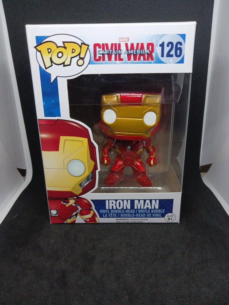 Funko POP Marvel: Captain America 3: Civil War Action Figure - Iron Man