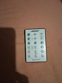 Bose wave ridio cd  controll