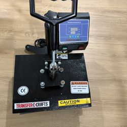 Transfer Crafts HeatPress Machine