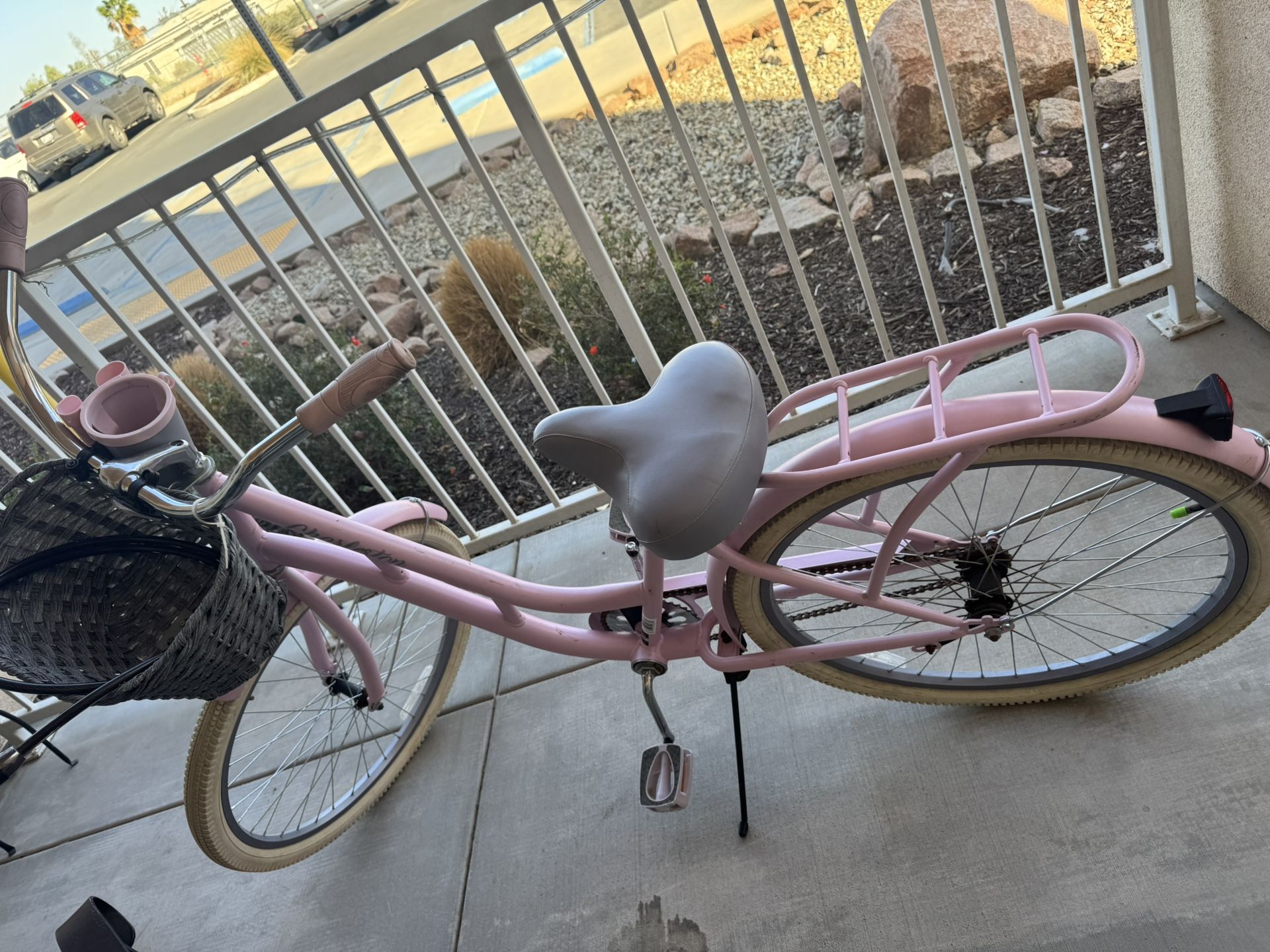 Pink bike