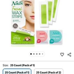Nad's Facial Wax Strips
