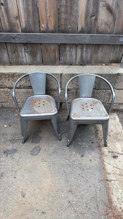 Free metal kids chairs