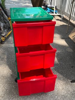 Christmas storage drawer box