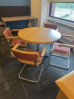Office Table & Chairs