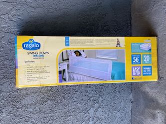 Regalo Swing Down Extra Long Bed Rail/Guard