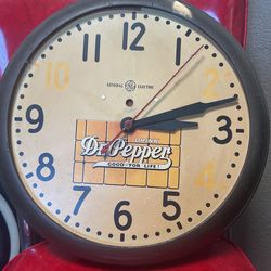 Early 30s 40s Dr Pepper Clock 