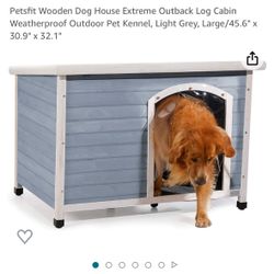 New Wooden Dog house