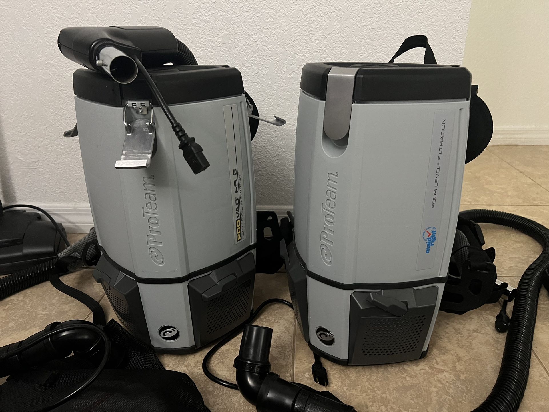 Pro Teams FS6 Industrial Vaccums Brand New