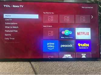 Roku tv with remote
