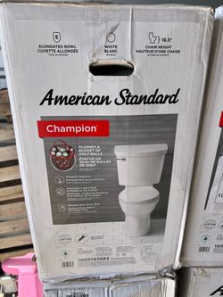 Toilets - Elongated American standard