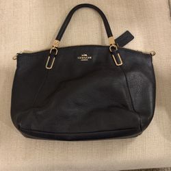 Coach navy Blue Purse Crossbody 