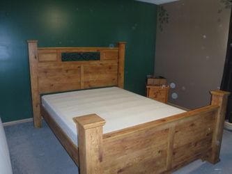 Queen bed frame