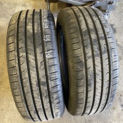 Pair like new tires 205 55 16