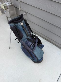 Like New Burton Executive Golf Bag and foldable bag cart - Can Possibly Deliver.