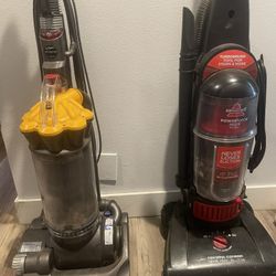 Vacuum’s - DYSON DC33.  BISSELL POWER FORCE TURBO.