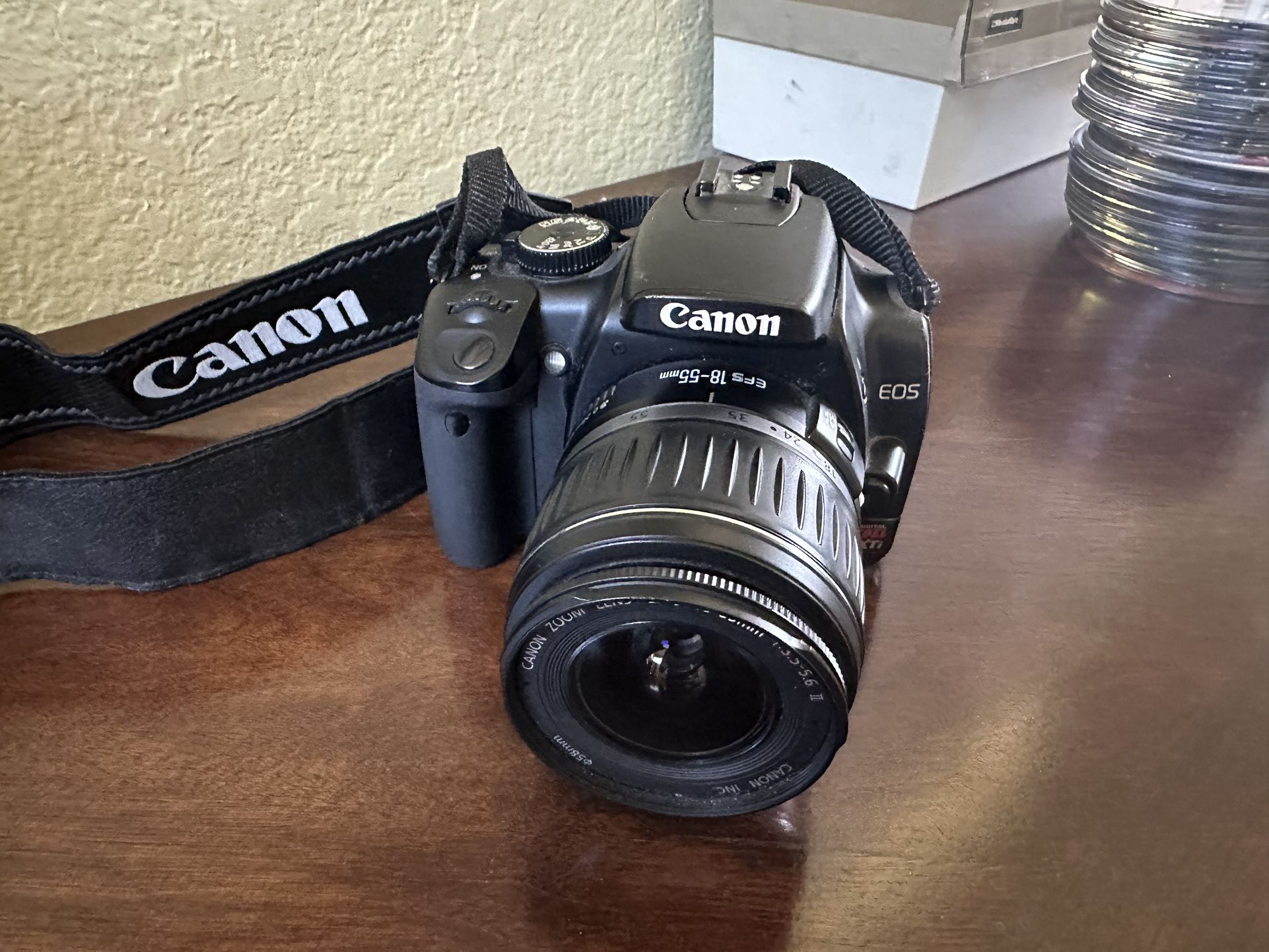 Canon EOS DSLR Camera (Rebel XTi With EFS 1855mm) for Sale in Yorba