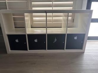 Storage Cubby / Cube Organizer with 4 Removable Doors